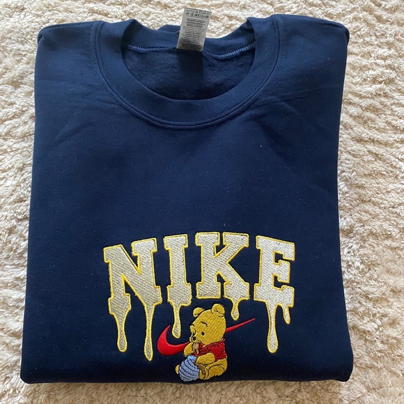 Winnie the Pooh Embroidered Crewneck Sweatshirt - Picture 3 of 3